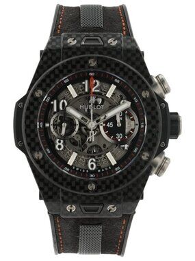 Hublot Carbon Fiber Big Bang Unico Skeleton Dial Carbon 45mm Mens